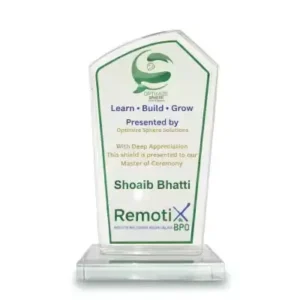 Customize Glass Shield Award Premium Gift (Copy) (Copy)